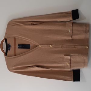 Jones New York Womens V-neck Cardigan